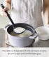 Yamazaki Home Tower Silicone Ladle - Ladle - Silicone, Black...