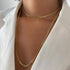 Jabogrii 16.4 Feet Gold Chain for Jewelry Making Stainless Steel Jewelry Making Chains Curb Cuban DIY Necklace Bracelet Flat Chain Findings...