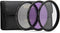 Vivitar 3-Piece Multi-Coated Glass Filter Kit (49mm UV/FLD/CPL)...