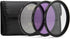 Vivitar 3-Piece Multi-Coated Glass Filter Kit (49mm UV/FLD/CPL)...