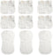 6 Pack Muslin Bibs Baby Bandana Drool Bibs & 3 Pack Muslin Burp Cloths for Drooling and Teething for Unisex Baby Boy Girl Baby Drooling Bibs...