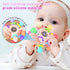 Baby Teething Toys for Babies 0-6 Months, Montessori Sensory Teether for 0 3 6 9 12 Months 1 One Year Old, Baby Essentials Rattles Newborn Infant ...