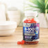 Super B Complex Gummies with Vitamin C & Folic Acid, Extra Strength Vitamin B Gummy Supplement with Niacin, B6, Folic Acid, B12, Biotin, Nature's ...