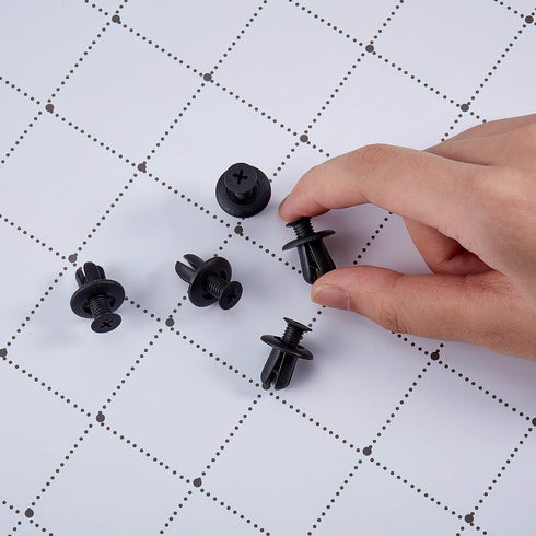 20 Pieces Dishwasher Kick Plate Trim Retainer Fastener Plastic Rivets Clips Compatible with Kenmore, Kitchenaid, WPW10503548 Replace