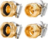 Garden Hose Repair Connector with Clamps, Fit for 3/4 Inch or 5/8 Inch Male and Female Garden Hose Fittings, 2 Set...