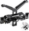 Neewer Telephoto Long Lens Support Bracket, Y-Shaped Lens Bracket with 35mm Vertical Adjustment, Compatible with DSLR Camera Shoulder Rig with 15m...