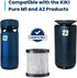 M1 & A2 HEPA Air Purifier - Replacement Filter Pack of 2...