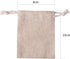 erduoduo Pack of 50 Small Burlap Bags With Drawstring,3x4inch Gift Little Burlap Drawstring Bags,Reusable Small Sachet Bags,Tea Bag...