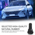 5 PCS Snap-in Tire Valve, TR412 Short Valve Stem, for Tubeless 0.45 Inches Rim Holes on Standard Vehicle Tires (Black)...