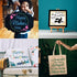 16 Pieces Seasonal Home Sign Stencils Reusable Festival Word Stencils Decorative Stencils Templates for Painting on Wood Walls Home Door Decoratio...