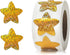 Sparkly Foil Small Star Stickers 500Pcs Gold Star Stickers 1" Diameter for Kids Reward, Arts and Crafts and Homeschool Teacher Supplies Planner an...