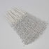 100PCS 4MM Bridal Wedding Pearl Bouquet Party ABS Pearls String Pearls Sticks Decor Christmas Party DIY Home Party Wedding Table Centerpiece (Silv...