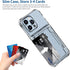 for iPhone 13 Pro Max Case Wallet Clear Protective Phone Case with Credit Card Holder Heavy Duty Protection Shockproof Anti-Scratch Anti-Yellow Co...