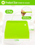 (2PCS) Dough Scraper Bowl Scraper ?Food safe Plastic Dough Cutter? Flexible Plastic Scraper Practical Bench Scraper Multipurpose Food Scrappers fo...