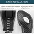 1 PC Car Leather Gear Shift Knob Cover, Automatic Transmission Car Boots Shifter Lever Knob Trim, Compatible with Ford Maverick Esports Mondeo Car...