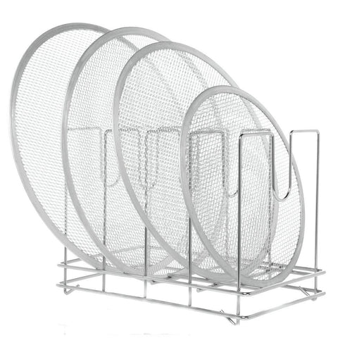 American Metalcraft 18040 Pizza Screen Rack, Chome-Plated Steel, Holds 96 Screens...