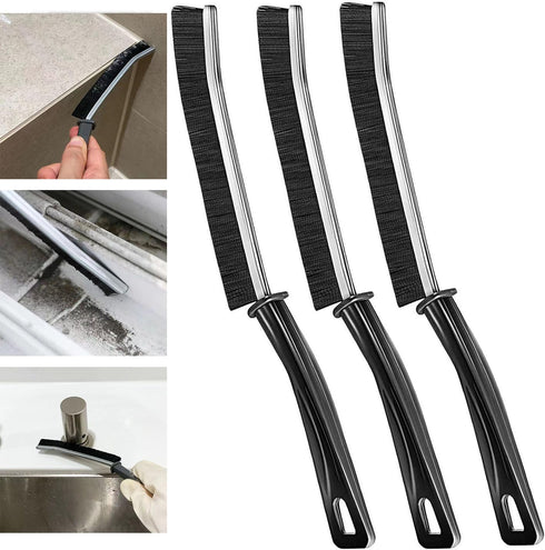 Gap Cleaning Brush, Hard-Bristled Crevice Cleaning Brush, Dead Corners Multifunctional Brushes, Bathroom Crevice Gaps Cleaning Brush, Groove Clean...