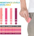 Portzon Resistance Loop Exercise Bands, Suitable for arm, Leg Stretching and Strength Training, Muscle Recovery, deep Squat and Pilates...