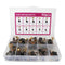 Electric Motor Carbon Brushes 40Pcs 10 Different Models of Carbon Brushes Suitable for The Maintenance of Carbon Brush Motors...