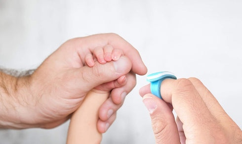 New Stress-Free Baby Nail Care Set for Newborns I No Risk of Injury to Your Child When Shortening, Trimming and Filing Their Fingernails (0-6 Mont...