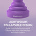Curl Keeper Diffuser Hair Dryer for Curly Hair - Pop Up Silicone Hair Diffuser Attachment for Blow Dryers - Travel-Friendly & Universal Adjustable...