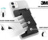 CLCKR Universal Grip Stand and Phone Wallet, Adhesive 3 Card Holder with Finger Grip, Portrait and Landscape Stand Function, Compatible with iPhon...