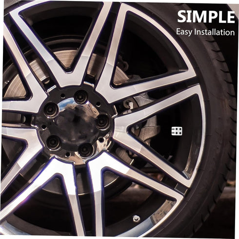 10pcs Air Valve Caps for Tires Tire Valve Stem Caps Tire Caps SUV Stem Caps Tire Tyre Valve Caps Dice Valve Stem Caps for Car Bike Stem Cap Acryli...