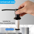Soap Dispenser Extension Tube Kit,Soap Dispenser Kitchen,Stainless Steel,with 39" Extension Tube,Connects Directly to Dish Soap Container,Hand Soa...