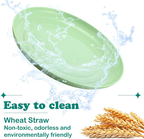 Gerrii 12 Pieces Whisker Fatigue Relief Cat Bowl 6 Inch Shallow Cat Food Dish Cat Wet Feeding Bowls Wide and Small Pet Plate for Kittens and Short...