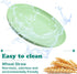 Gerrii 12 Pieces Whisker Fatigue Relief Cat Bowl 6 Inch Shallow Cat Food Dish Cat Wet Feeding Bowls Wide and Small Pet Plate for Kittens and Short...
