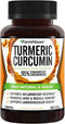 Turmeric Curcumin with BioPerine Black Pepper & 95% Curcuminoids, 1965mg, Maximum Absorption for Joint Support, Non-GMO Turmeric Capsules, Made in...