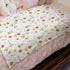 Bee Baby Blanket Honey Daisy Flowers Cute Animals Flannel Blanket Throw Neutral Receiving Blanket Cute Baby Swaddle Blanket for Baby Toddler Boy G...