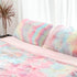 Plush Standard/Queen Pillowcase 2 Pack Rainbow Tie Dye Super Soft Fluffy Faux Fur Shaggy Pillow Cases/Covers Girls Cute Decorative Throw Pillow Sh...