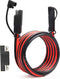 SAE Extension Cable 10 AWG - 10FT SAE to SAE Quick Disconnect Wire Battery Charger Extension Cord Heavy Duty with SAE Polarity Reverse Adapter for...