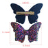 Yazon Baby Girls Glitter Bows Clips Sparkly Butterfly Bows Hair Clips for Toddler Kids Teens 8pcs...