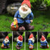 Mini Garden Gnomes Set of 7 - Fairy Garden Accessories, Tiny Gnome Figurines for Miniature Fairy Garden Decor, Plant Pot Decorations, Gnome Cake T...