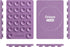 Casely Grippy Lavender Waves MagSafe Compatible Cell Phone Mount Silicone Suction Cup Sticky Phone Holder and Stand...