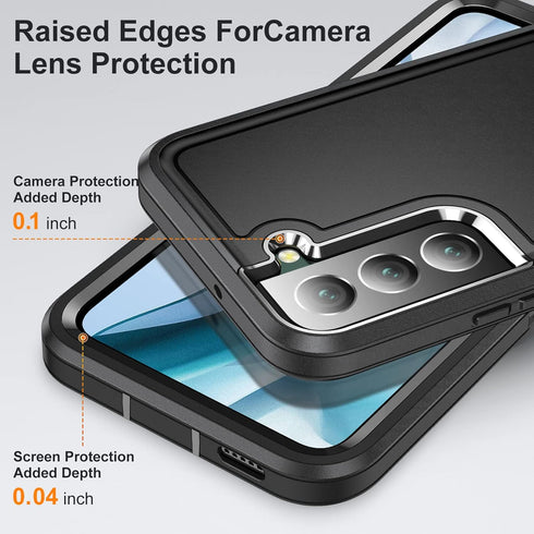 BaHaHoues for Samsung Galaxy S22 Case for Samsung S22 Phone Case with Built in Kickstand, Shockproof/Dustproof/Drop Proof Military Grade Protectiv...