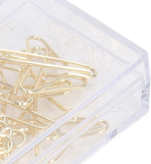 Airplane Shaped Paper Clips, Pack of 100 Portable Anti Rust Electroplating Gold Cute Metal Plane Shaped Bookmark Clips Creative Plane Paper Clips ...