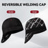ARCCAPTAIN Reversible Welding Cap, 8 Panel Protective Welders Cap, 10 oz Fireproof Cotton Comforts for Safety and Protection While Welding to Men ...