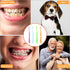 Ouligay 4PCS Tuft Toothbrush Single Tufted Toothbrush End-Tuft Trim Toothbrush Slim Interspace Teeth Brushes Soft Trim Toothbrush for Detail Clean...
