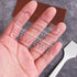 2 Pcs Acrylic Punching Aid Plate For Help Leather Hole Punches Leather Stitching Aid Plate Leathercraft Stitching Tool Multi Functional Leather To...