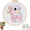 Louise Maelys Embroidery Kit for Beginners Adults, koala pattern Practice kit,Starters cross stitch kit including embroidery hoop, cloth,needles, ...