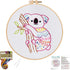 Louise Maelys Embroidery Kit for Beginners Adults, koala pattern Practice kit,Starters cross stitch kit including embroidery hoop, cloth,needles, ...