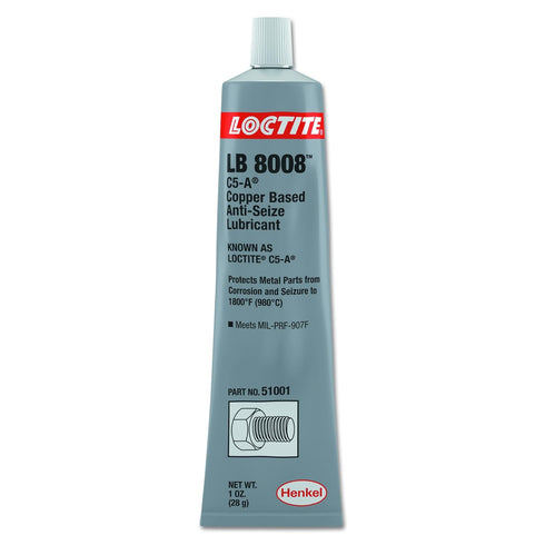 Loctite 51001 C5-A Copper Based Anti-Seize Lubricant, 1 oz. Tube...