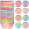 Standard Cupcake Liners 400 Count Colorful Paper Baking Cups Disposable Cupcake Wrappers for Wedding and Party Baking Supplies (Gradient Color)...