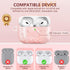Airpods Pro 2nd Generation Case with Shell Pattern, Cute Airpods Pro Case with Luxury Pearl Keychain, TPU Airpods Pro Case Cover with Cleaning Pen...