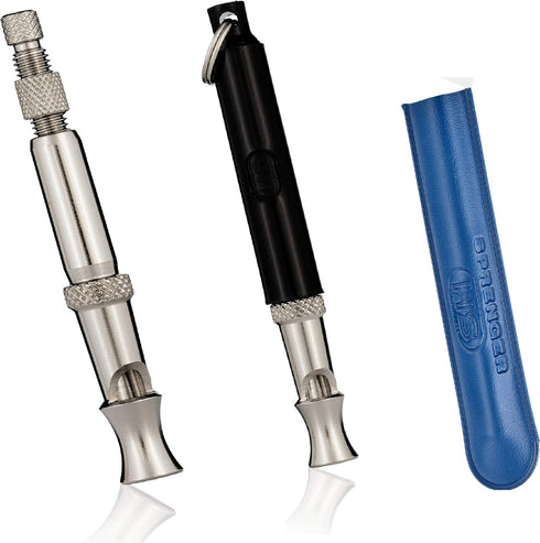 HERM SPRENGER Dog Training Whistle To Stop Barking - Bark Control Adjustable Frequency Silent Ultrasonic Sound Training Tool | The Original - Made...