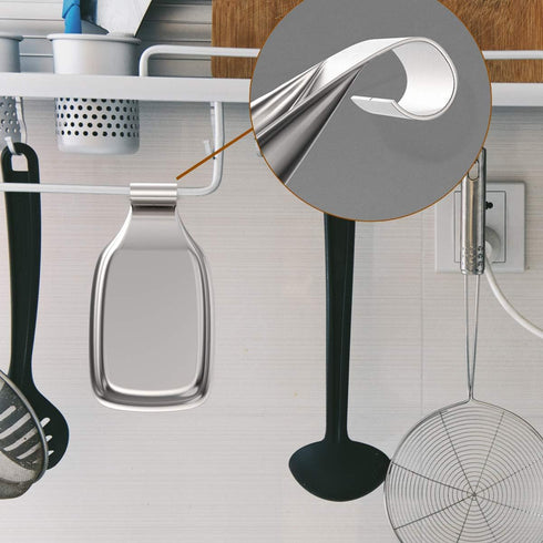 Spoon Rest for Stove Top, 8 X 4 Inch Large Stainless Steel Spoon Rest Heavy Duty Holder for Kitchen, Spatula Ladle, Brush and Other Cooking Utensi...