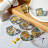 Fish DND Dice, DNDND 7PCS Resin Dice Set with Velvet Bag for Dungeons and Dragons D&D Role Playing Games and Tabletop Games ?Fish DND Dice Set...